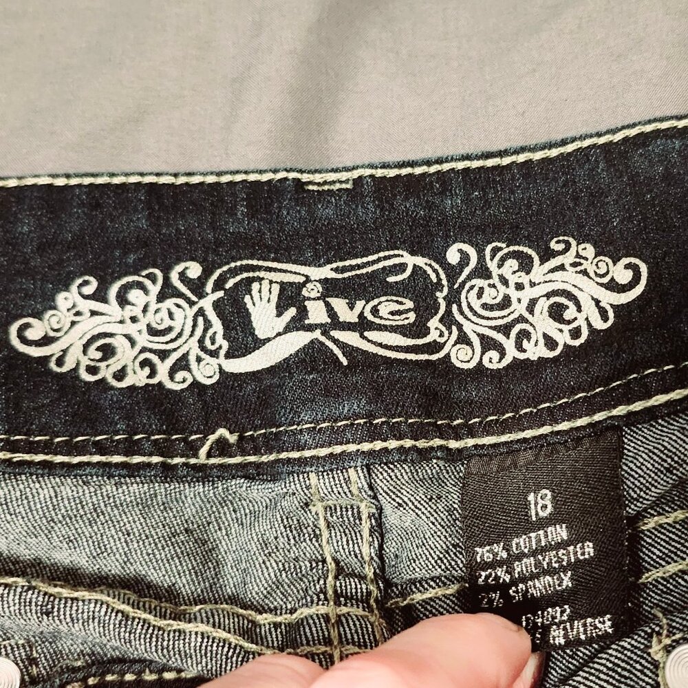 Sz 18 Live brand Dark Wash Jeans